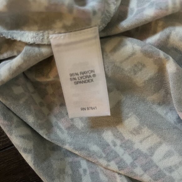 J Jill Wearever Collection Tank Top Tunic Womens Scarlet Red Black Size XS P NWT - Picture 7 of 7